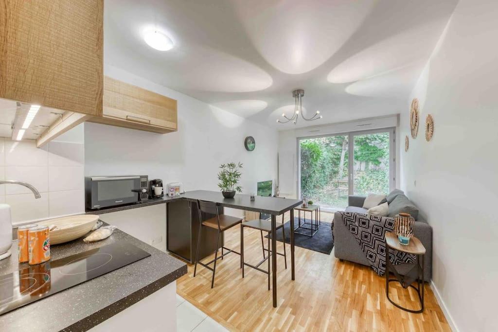 Appartement Moderne, Metro 7, Parking Et Jardin 빌쥐이프 외부 사진
