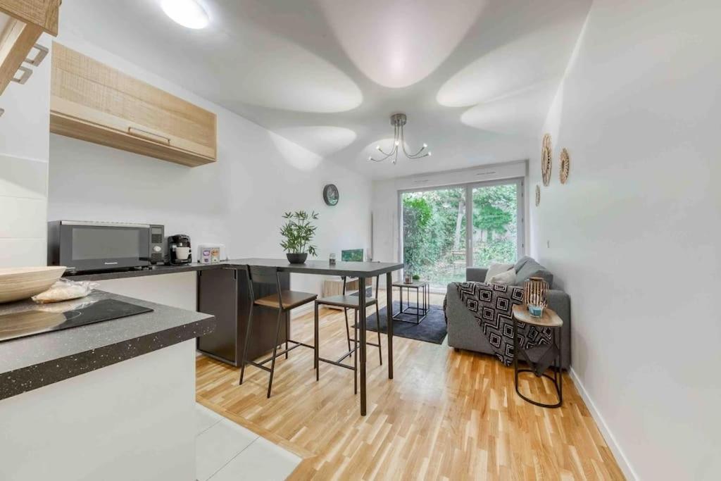 Appartement Moderne, Metro 7, Parking Et Jardin 빌쥐이프 외부 사진